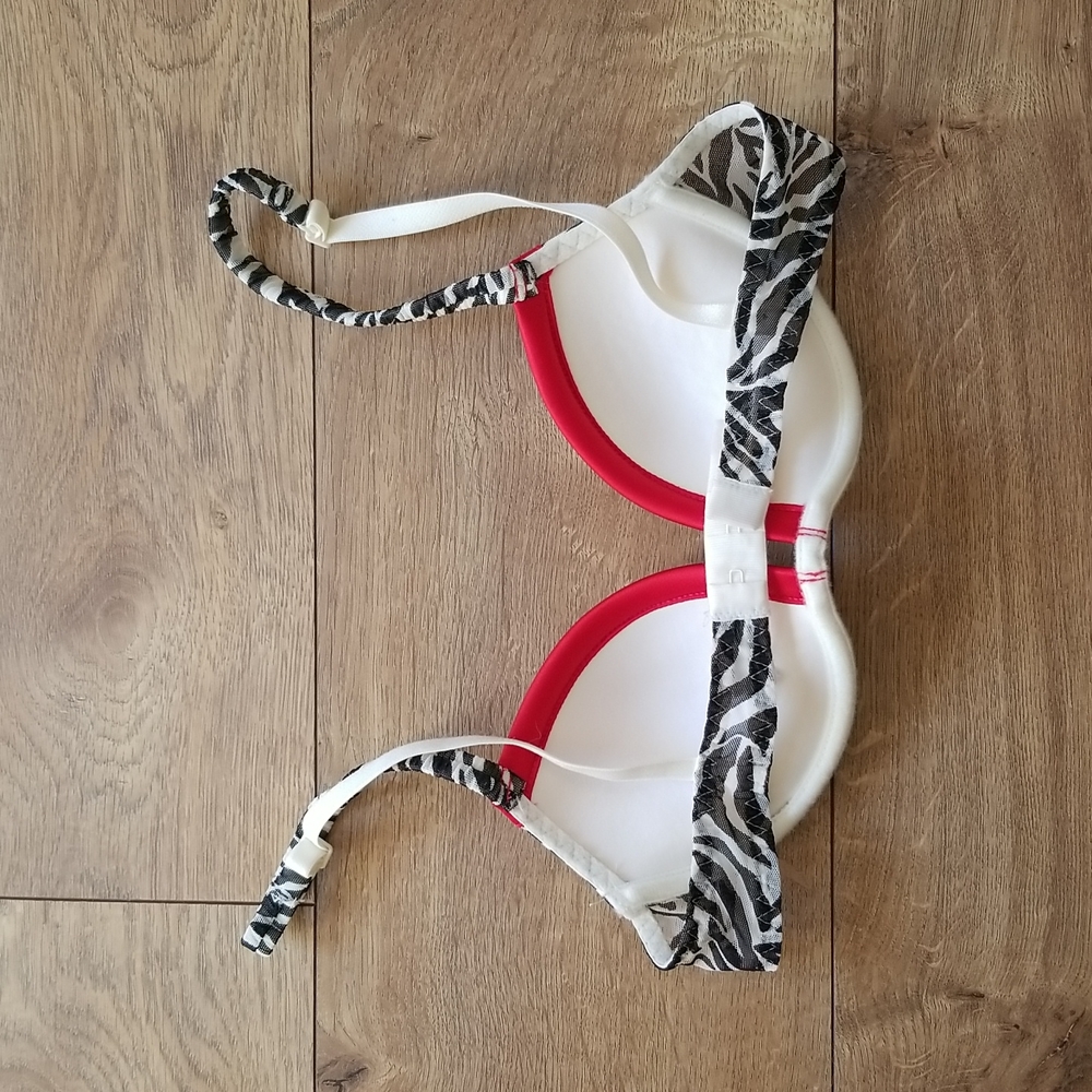 Intimissimi Bra 30a Zebra Stripe Push-up Underwire - Picture 2 of 7